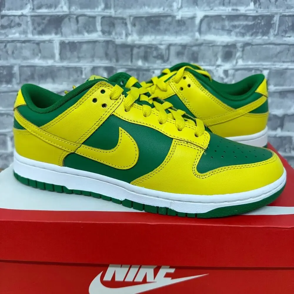 Nike Dunk Low Retro Reverse Brazil BTTYS Apple Green Yellow DV0833-300 Mens 8